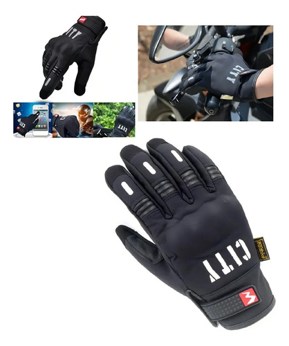 Guantes Para Moto Motocicleta Touch Pantalla Táctil 7