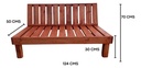 Juego De Terraza Rustico Para Departamentos Madera 6
