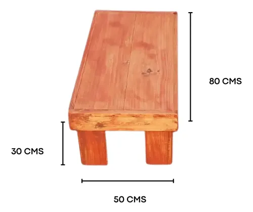 Juego De Terraza Rustico Para Departamentos Madera 7