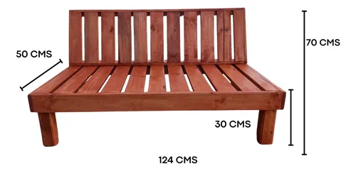Juego De Terraza Rustico Para Departamentos Madera 18