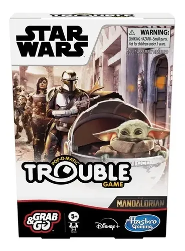 Juego Mesa Hasbro Gaming Trouble Star Wars The Mandalorian 2