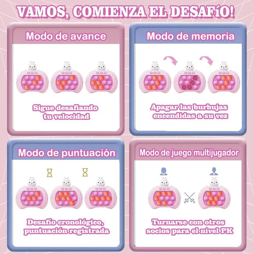 Juego Pop-it Sensory Fidget Toys, Juguete 3