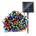 Luces Navidad 100 Led Solar Exterior 5