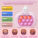 Juego Quick Push Pop It Electrónico Sensorial Color Unicornio Antiestrés 5