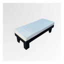 Juego Terraza Madera Negro Departamento Balcones + Cojines Negro Cojin Beige 3