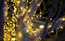Luces Navidad 100 Led Solar Exterior 8