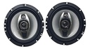 Kit 2 Parlante Auto Tanbx Tb-1642 450w 3 Vias Negro Tb-1642 8