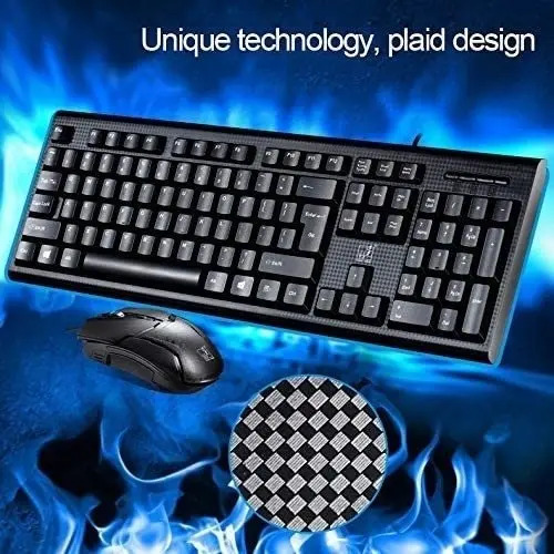 Kit Teclado Y Mouse Q9 Teclado Y Raton Usb  Negro Q9 Español Latinoamérica 3