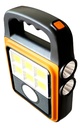 Linterna Emergencia Mi Led Solar Recargable Camping A Prueba De Agua Blanco Negro 2