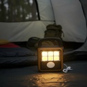 Linterna Emergencia Mi Led Solar Recargable Camping A Prueba De Agua Blanco Negro 3