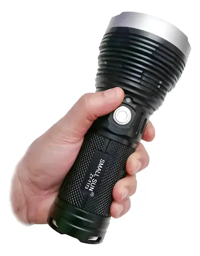 Linterna Small Sun Zy-t173, 1000 Lúmenes, Potente Linterna Negro 3