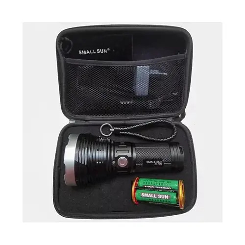Linterna Small Sun Zy-t173, 1000 Lúmenes, Potente Linterna Negro 5