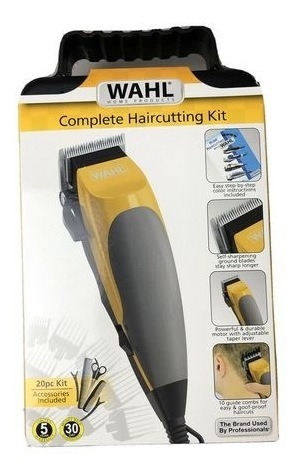 Maquina De Afeitar Wahl Homecut Original Amarilla Plateada Amarillo 4296 3