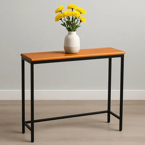 Mesa Arrimo Industrial Metalica  Cubierta Madera Nacional 3