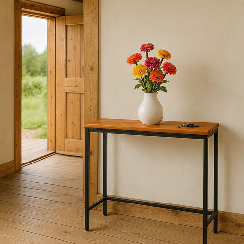 Mesa Arrimo Industrial Metalica  Cubierta Madera Nacional 7