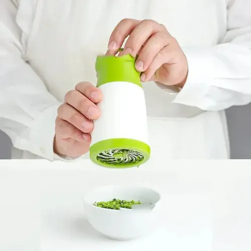 Moledor De Especias Molinillo Manual Triturador Cortador Verde 9