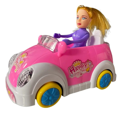 Muñeca En Auto Musical My Princess Desmontable