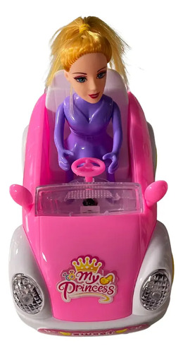 Muñeca En Auto Musical My Princess Desmontable 4