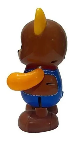 Muñeco Oso Bailarin Juguete Luces Sonido Movimiento 3