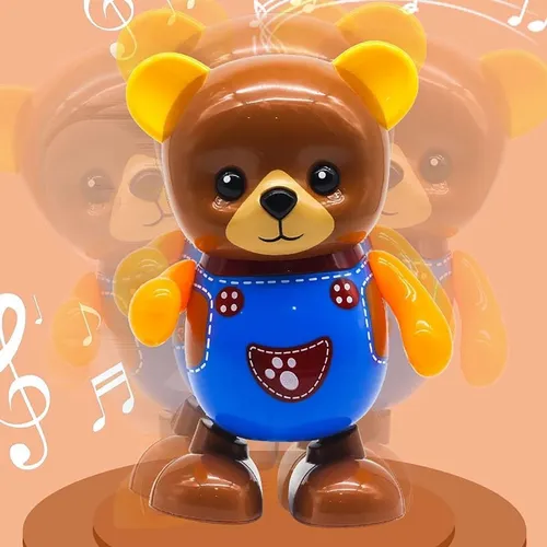 Muñeco Oso Bailarin Juguete Luces Sonido Movimiento 6