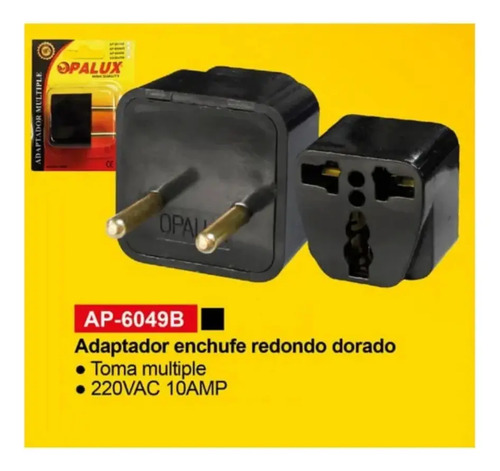 Pack 5 Adaptador Enchufe Universal Universal Adaptador 220v 7