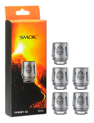Pack 5 Resistencia Smok V8 Baby - X4 Core 4