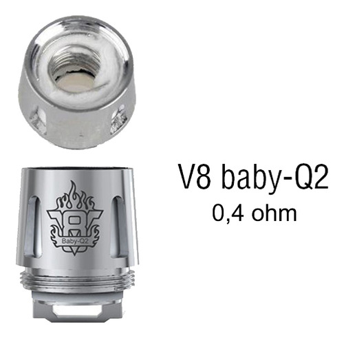 Pack 5 Resistencia Smok V8 Baby - X4 Core 6
