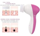 Limpiador Masajeador Exfoliador Facial 5 En 1  Ver Rosa 7
