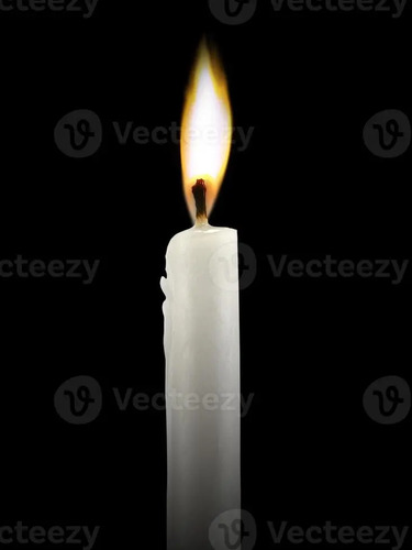 Pack 8 Velas Blanco Blancas Lilas 20 Cm Blanco Liso Neutro 4