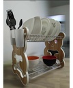 Secador Escurridor De Loza Platos Cubiertos 2 Niveles  Color Surtido 2