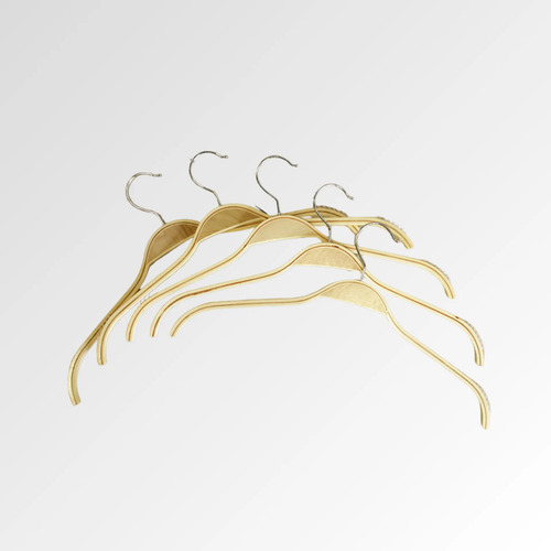 Set 10 Ganchos De Madera Colgadores Para Ropa Antideslizante 4