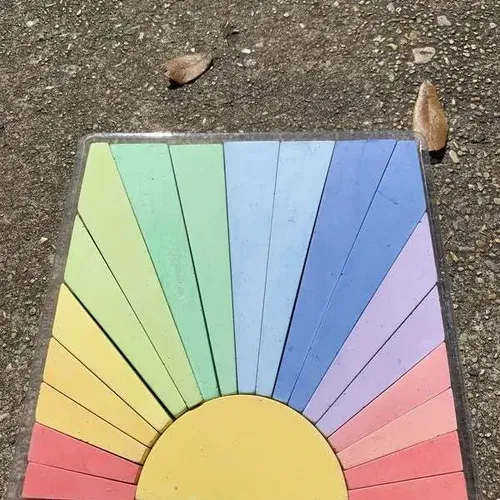 Set 20 Tiza Tizas Grande Jumbo Colores Sidewalk Chalk  Variados 4