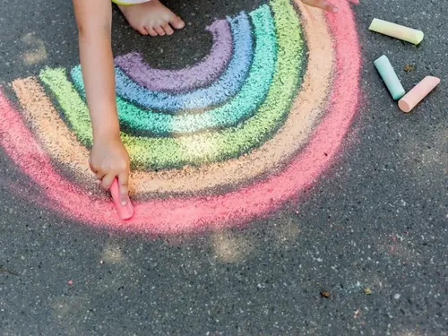 Set 20 Tiza Tizas Grande Jumbo Colores Sidewalk Chalk  Variados 6