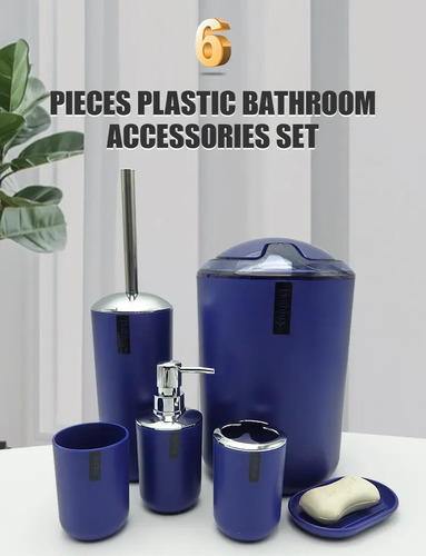 Set Baño Diseño 6 Piezas Bathlux 2