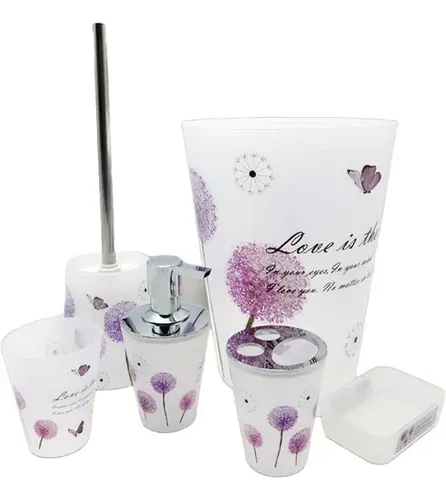Set Baño Diseño 6 Piezas Bathlux 4