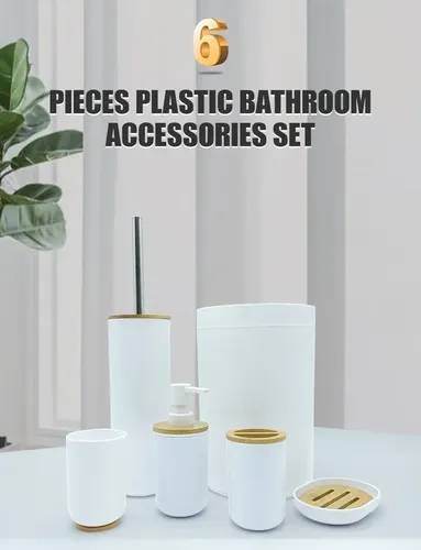 Set Baño Diseño 6 Piezas Bathlux 12