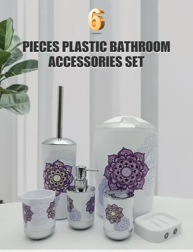 Set Baño Diseño 6 Piezas Bathlux 20