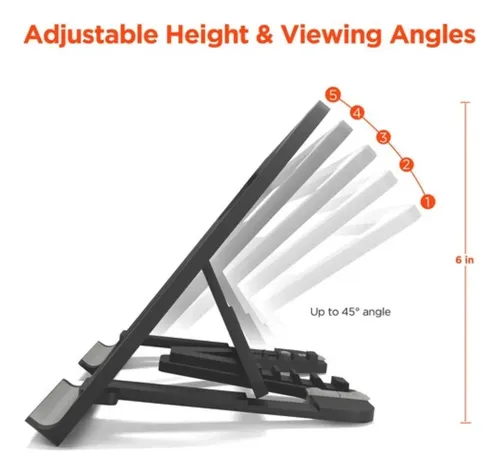 Soporte Base Stand Tablet iPad Con Base  Color Negro Negro 6