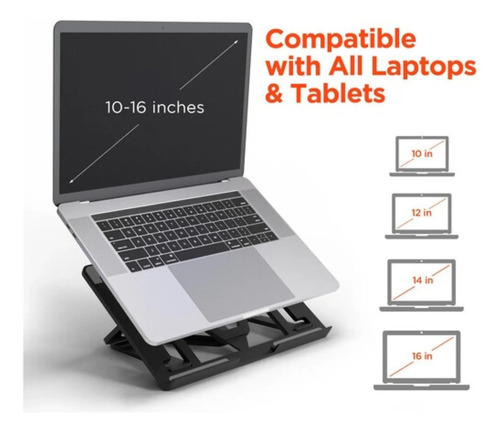 Soporte Base Stand Tablet iPad Con Base  Color Negro Negro 9