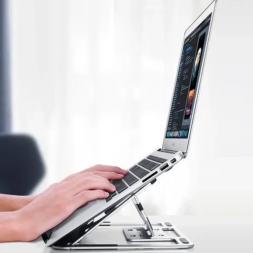 Soporte Elevador Notebook Base Plegable Laptop Portatil Color Zm-020 9