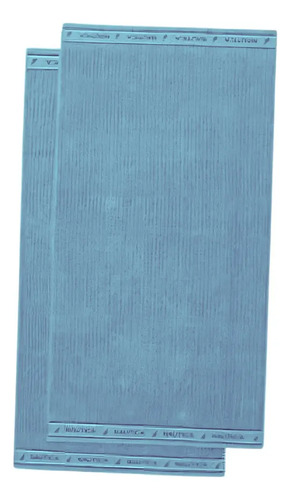 Toalla Nautica Home Signature 132x71 Cm 100% Algodon Indu Color Verde Lisa 2