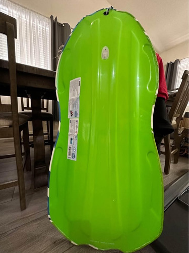 Trineo Para Nieve Niños Desde 6 Años  Rígido Eva Con Luz Led 6