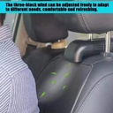 Ventilador Automovil Enfriador Usb  Asiento De Auto 12v 24v Negro 2