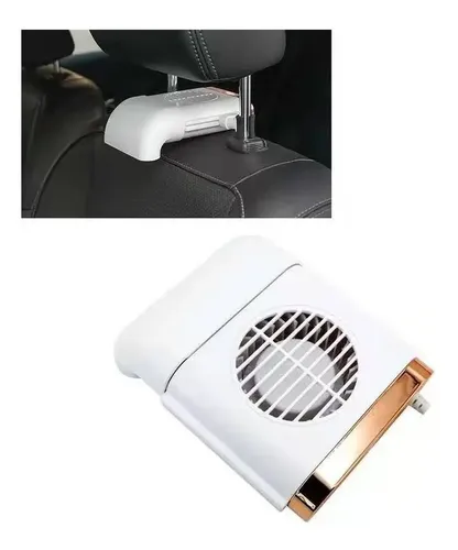 Ventilador Automovil Enfriador Usb  Asiento De Auto 12v 24v Negro 5