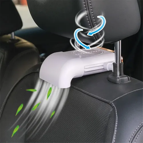 Ventilador Automovil Enfriador Usb  Asiento De Auto 12v 24v Negro 12