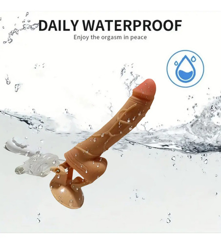 Vibrador Consolador Con Ventosa Y Estimulador De Clitoris Color Rosa Chicle 8