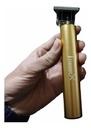 Maquina Cortar Pelo Cabello Barba Recargable Inalambrica Dorado 3