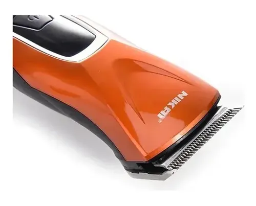 Maquina Cortar Cabello/barba Recargableinalambrica Naranja Claro 3