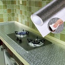 Papel Autoadhesivo Revestir Muebles Muros Muebles Corrugado Plateado 3