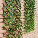 Malla Valla Cerca Planta Enredadera Artificial Hojas 120 Rej 3